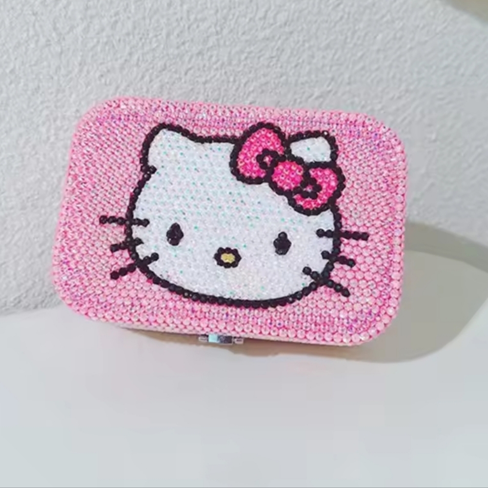 Hello Kitty Rhinestone Jewelry Box - Picture 13 of 15